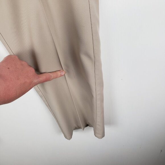 Peter Millar Durham Performance Pant Wicking Khaki Golf Trouser Mens Size 35x30 - Picture 4 of 13